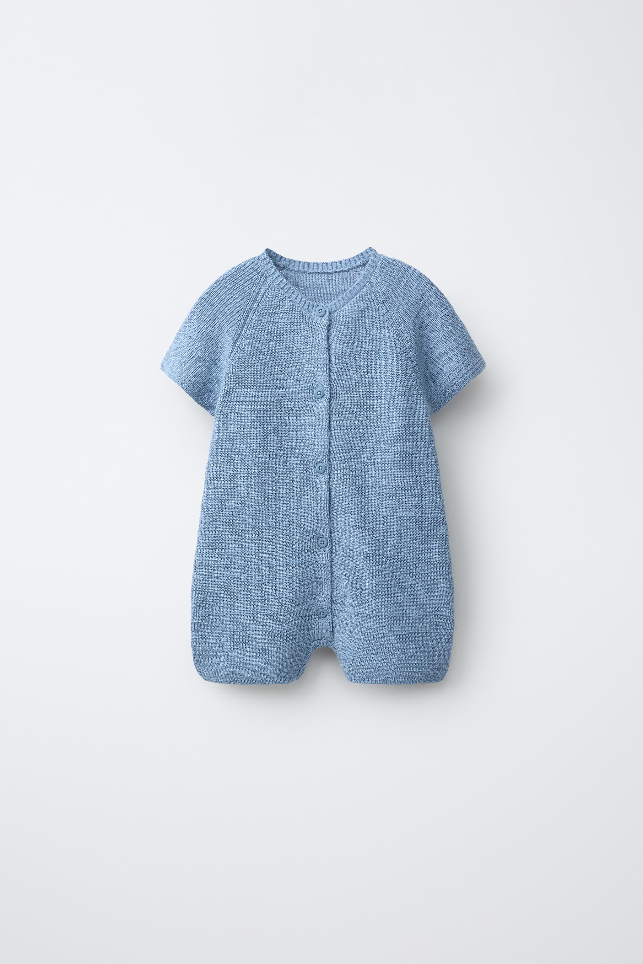 COMBI-SHORT EN MAILLE NACRÉE